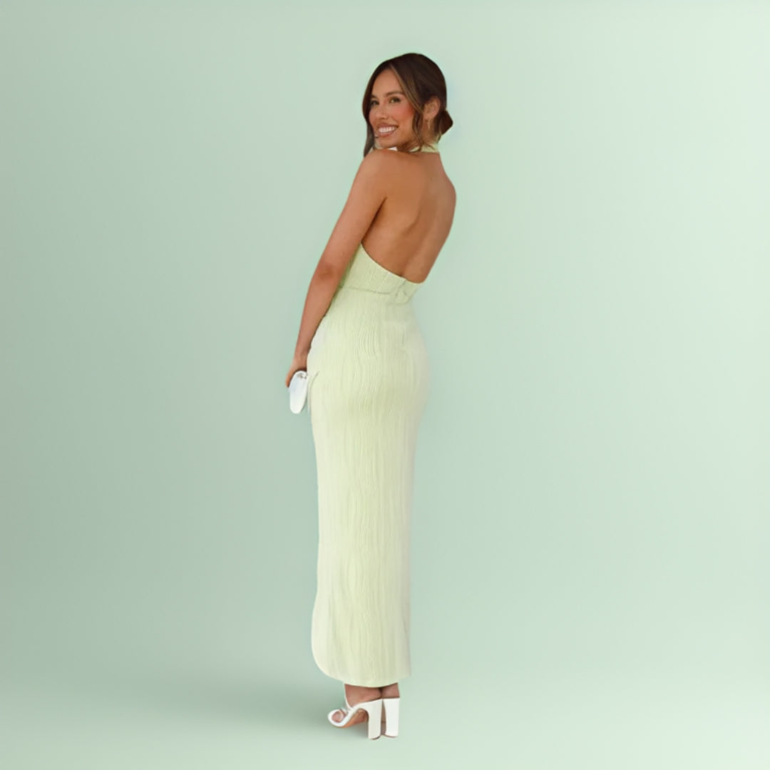 Halterneck Dinner Dress